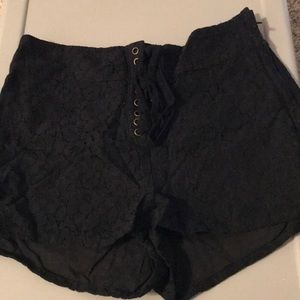 Young & Reckless high waisted shorts